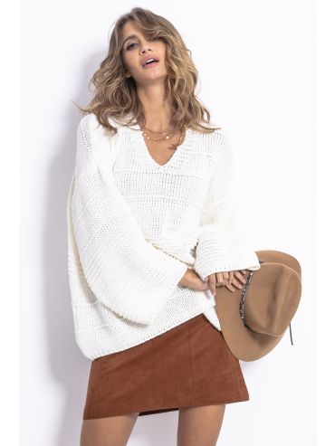 Fobya ženski pulover Fairbairn krema