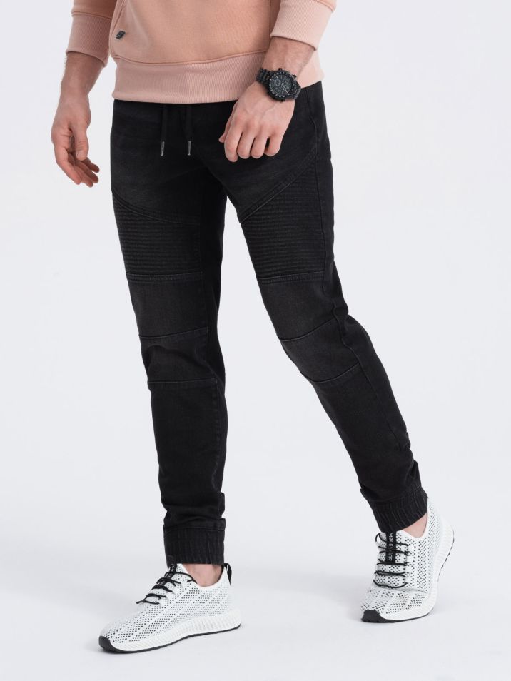 Ombre Clothing Moške hlače iz džinsa Andzisa črna