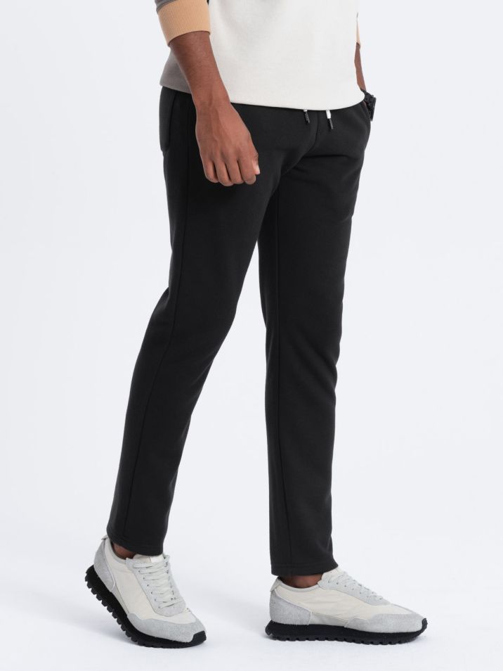 Ombre Clothing Moške športne hlače Njombo črna