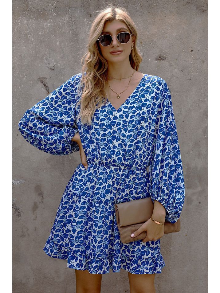 OMG Ženska mini obleka Badajoz modra
