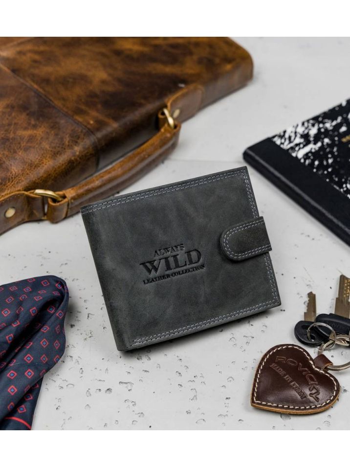 Always Wild Moška denarnica Nosebros svetlo rjava