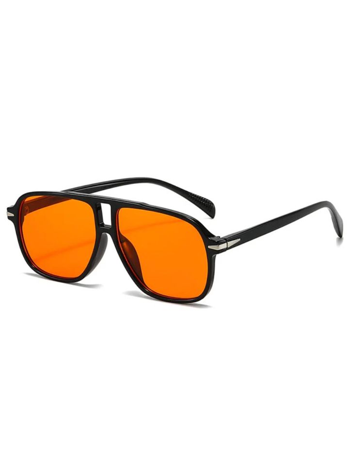 VeyRey Steampunk Sončna očala Ghost oranžna steklo