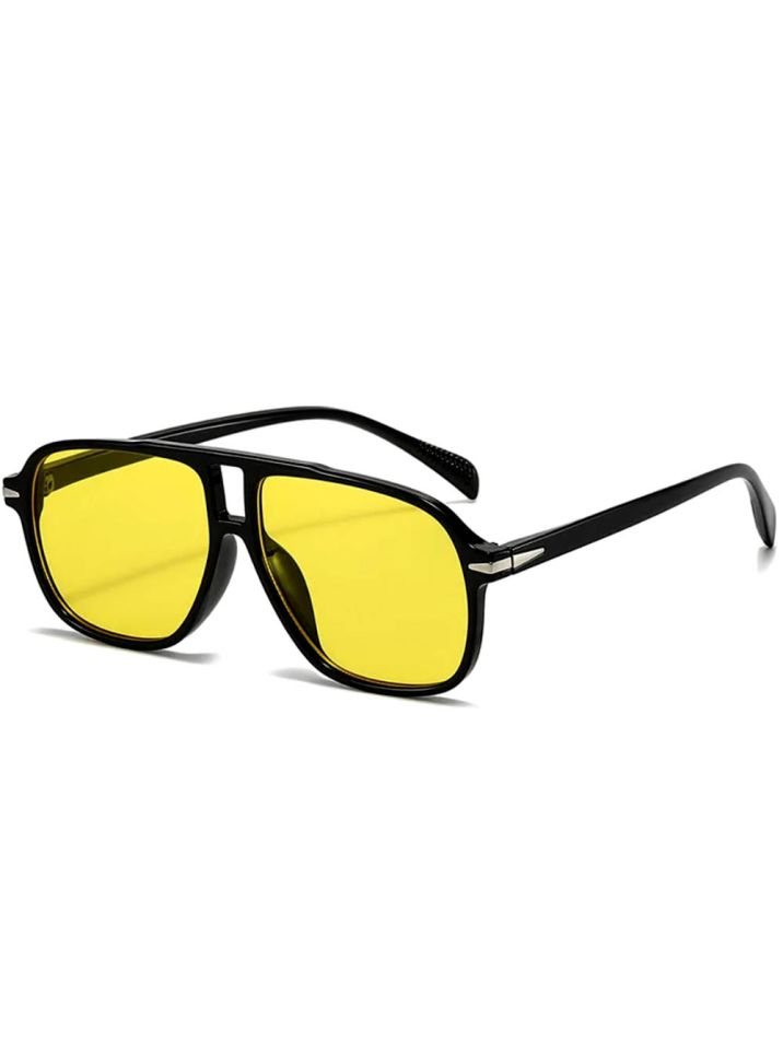 VeyRey Steampunk Sončna očala Ghost rumena steklo