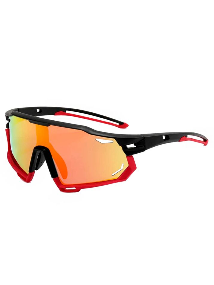 VeyRey Športna polarizirana Sončna očala Muscle rdeča/oranžna steklo