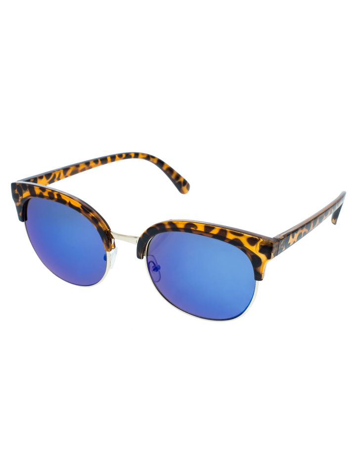 OEM ženske sončna očala polokvirni July modra