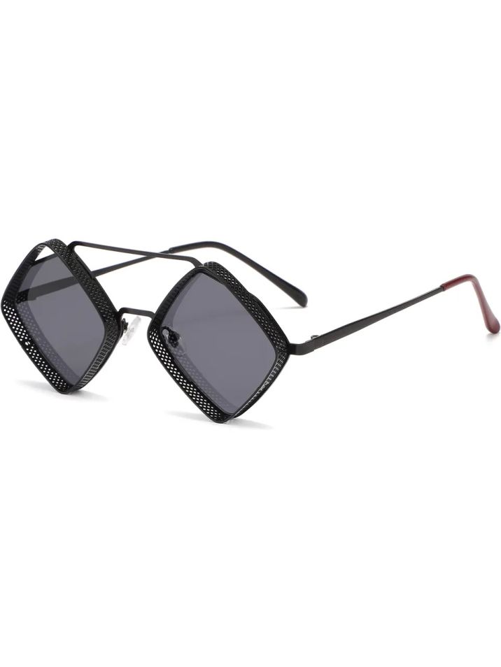 VeyRey Sončna očala Aeltimpion Steampunk Črna stekla črna