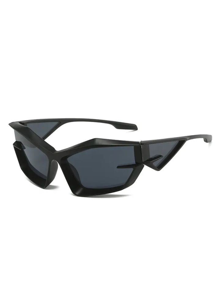 Veyrey Unisex futuristična sončna očala Calictor črna